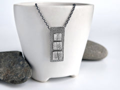 Silver Fern Pendant 8